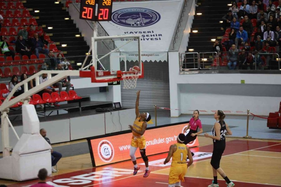 Melikgazi Kayseri Basketbol Takımı Beşiktaş’ı Yendi