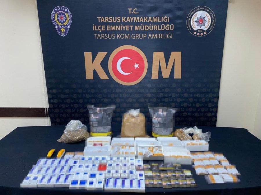 Tarsus’ta Çeşitli Suçlardan Aranan 59 Kişi Tutuklandı