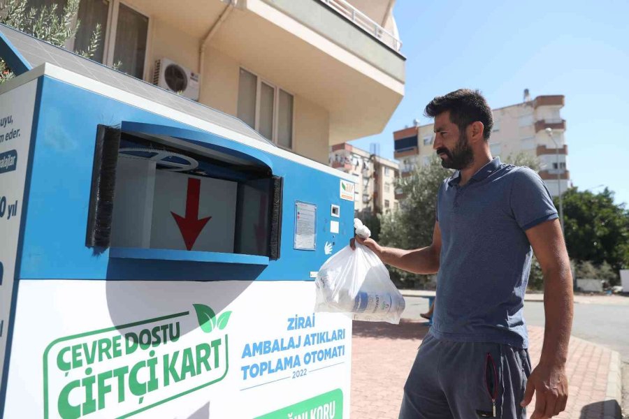 Antalya’da Zirai Ambalaj Atığı Sorunu Çözülüyor