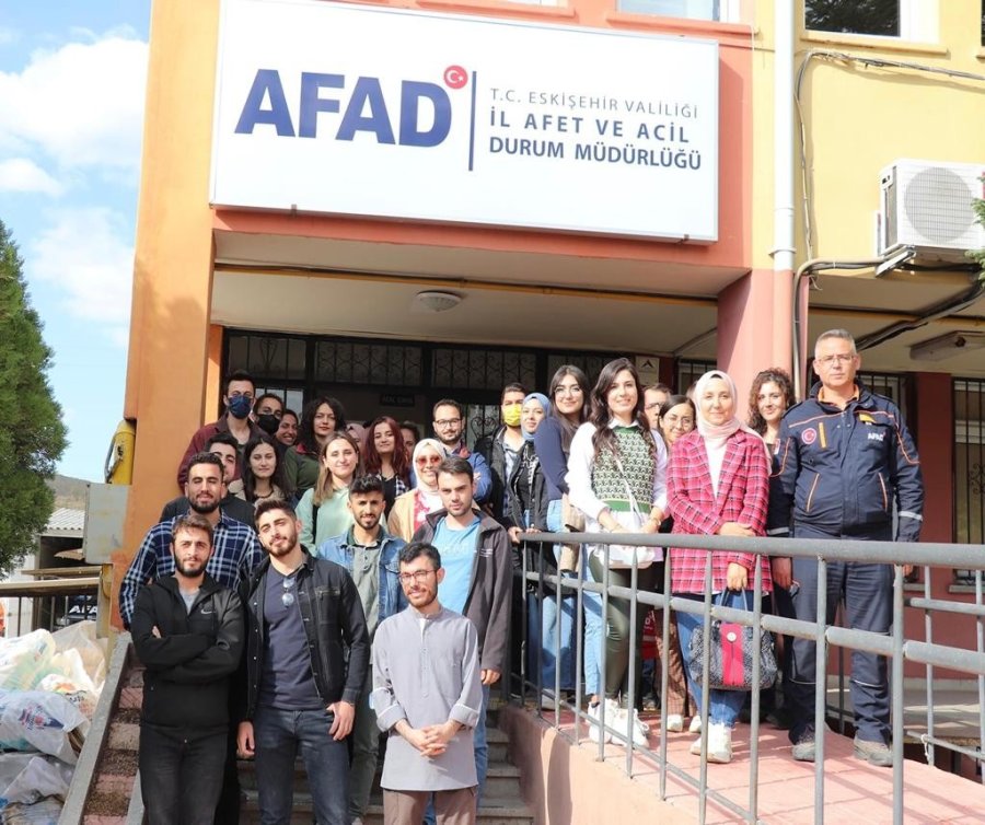Tıp Öğrencilerinden Afad Eskişehir’e Ziyaret