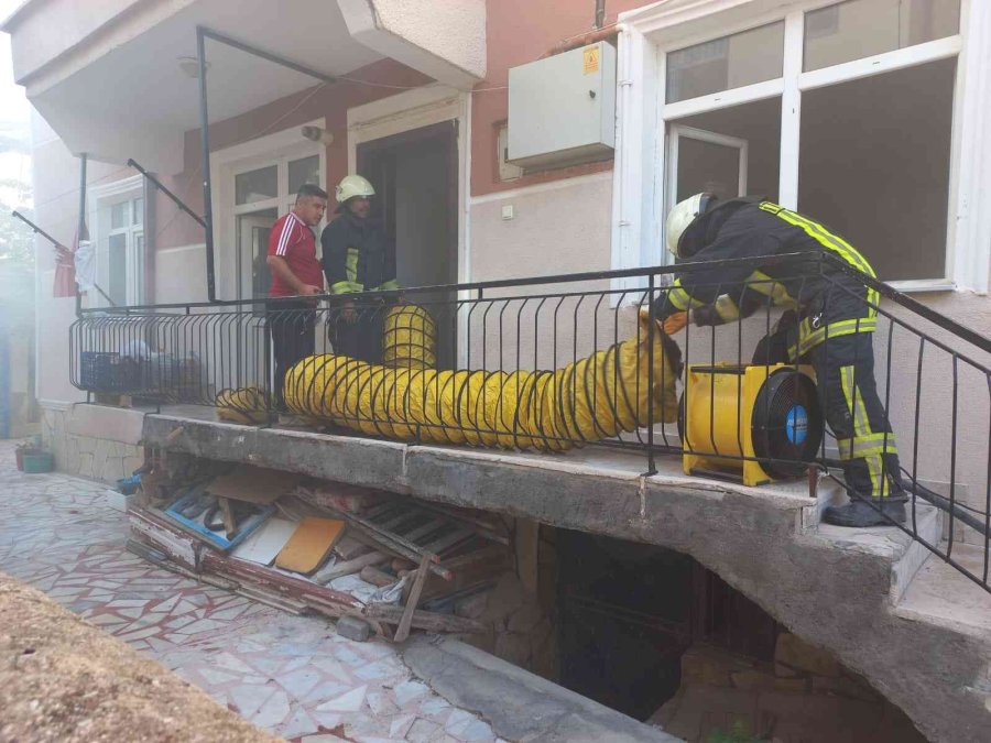 Karaman’da Evin Çocuk Odasında Çıkan Yangın Korkuttu