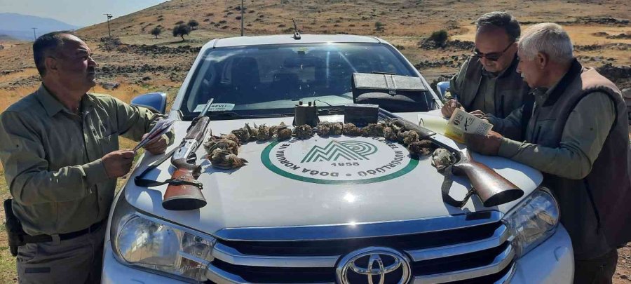 Kaçak Bıldırcın Avına Suçüstü