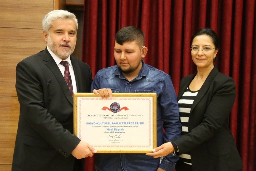 Asü Engellilere Yönelik Çalışmalarda 1. Sırada