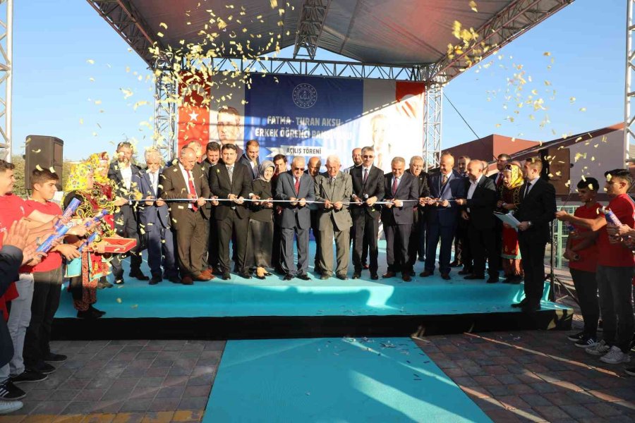 Develi’de Fatma-turan Aksu Erkek Öğrenci Pansiyonu Açıldı