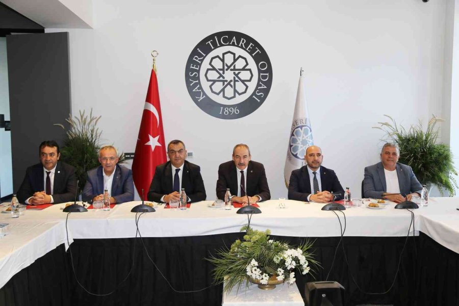Kayso Ve Ktb Yönetiminden Başkan Gülsoy'a 'hayırlı Olsun' Ziyareti
