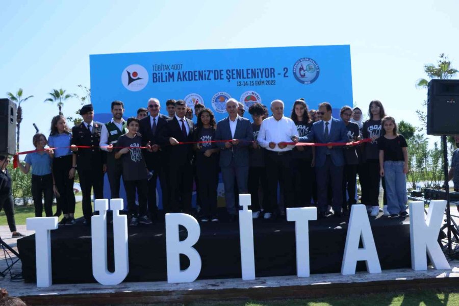 Tübitak Bilim Şenliği Açılışı Yapıldı
