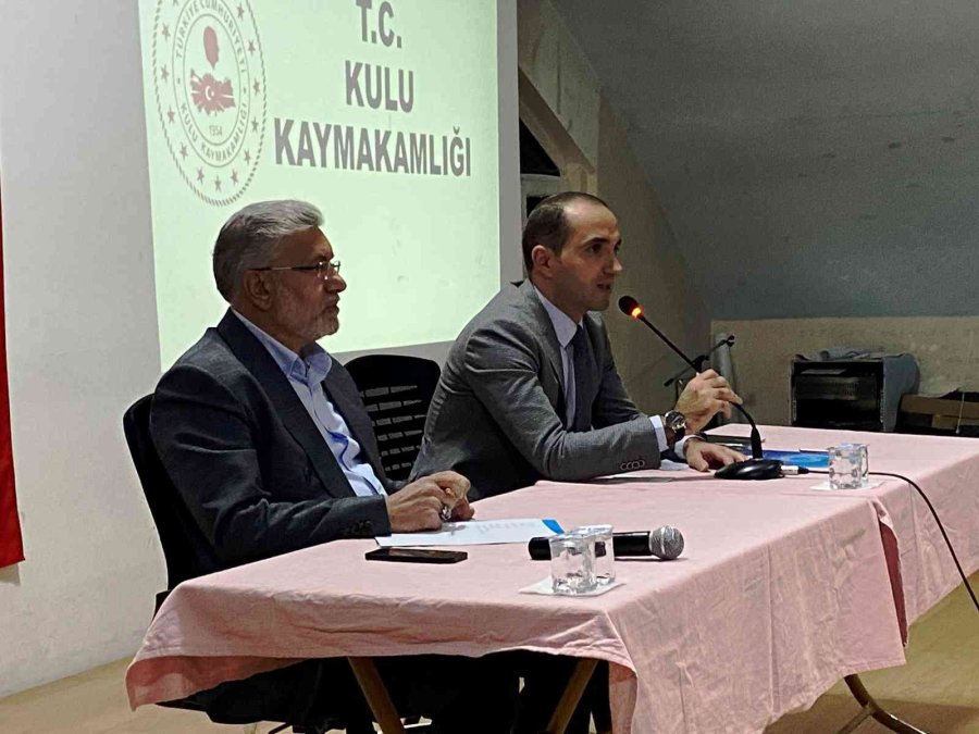 Kulu’da İstişare Toplantısı Yapıldı
