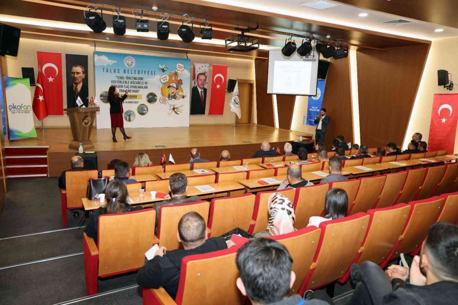 Talas’ın Sivrisinekle Mücadelesi Örnek Oldu