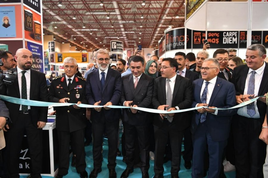 Kayseri 5. Kitap Fuarı Açıldı