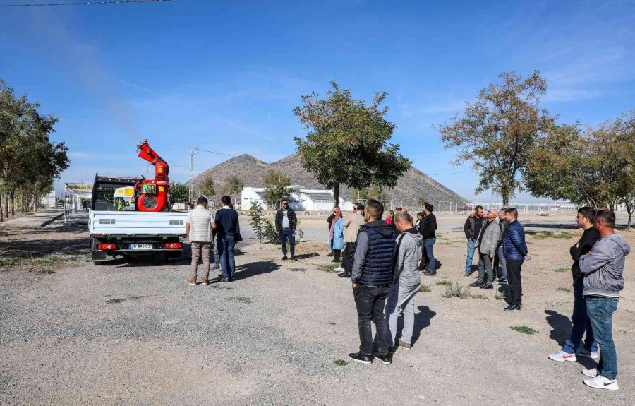 Talas’ta Sivrisinekle Mücadelede Uygulamalı Eğitim