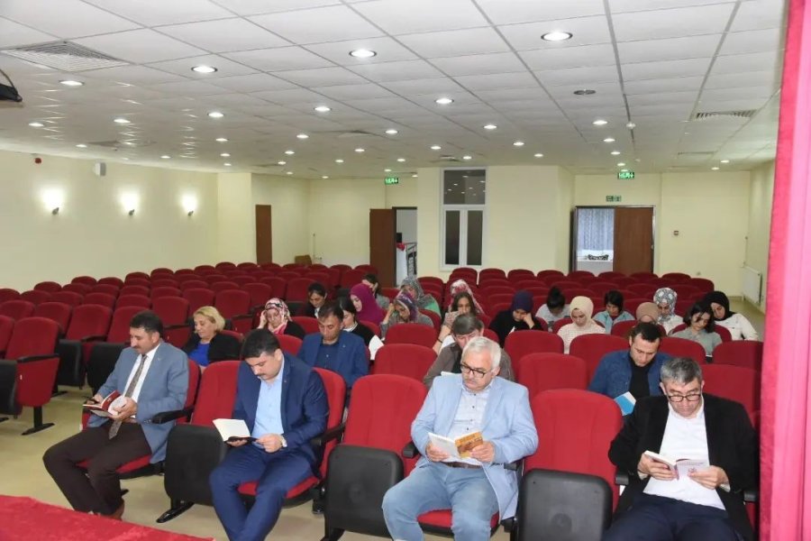 Kaymakam Tunç: "okuma Alışkanlığını Cadde Ve Sokaklara Taşımak İstiyoruz"