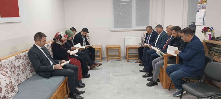 Kaymakam Tunç: "okuma Alışkanlığını Cadde Ve Sokaklara Taşımak İstiyoruz"