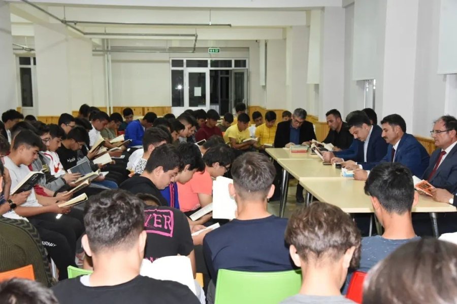 Kaymakam Tunç: "okuma Alışkanlığını Cadde Ve Sokaklara Taşımak İstiyoruz"