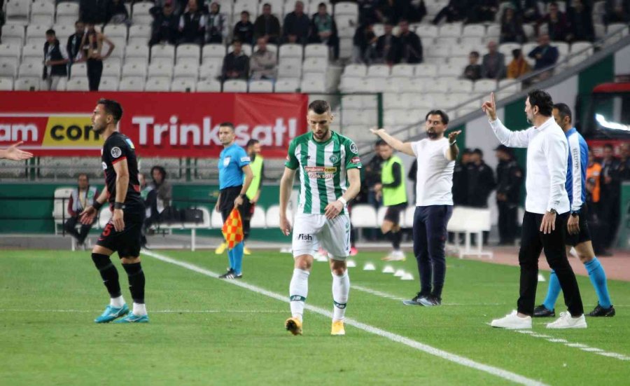 Spor Toto Süper Lig: Konyaspor: 0 - Gaziantep Fk: 0 (ilk Yarı)