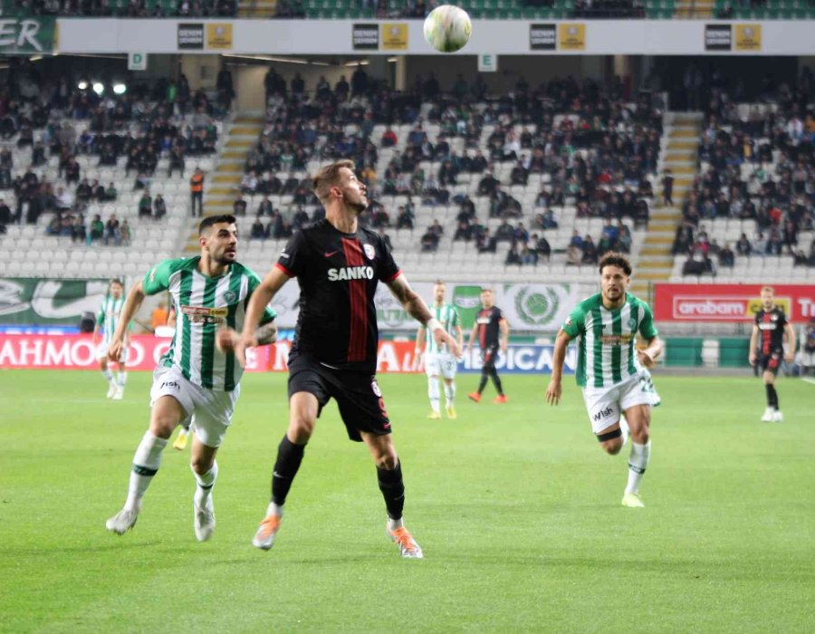 Spor Toto Süper Lig: Konyaspor: 0 - Gaziantep Fk: 1 (maç Sonucu)