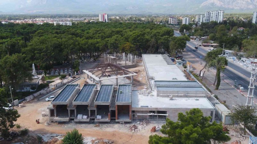 Uncalı Kent Mezarlığı İnşaatı Yıl Sonuna Tamamlanıyor