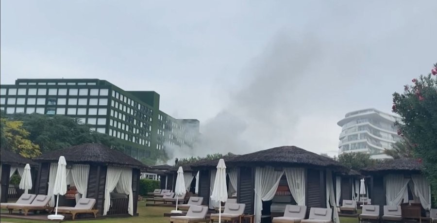 5 Yıldızlı Otelin Restoranı Yangında Küle Döndü
