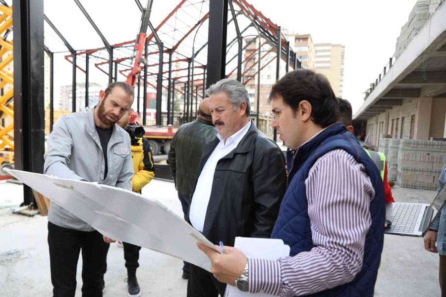 Başkan Palancıoğlu, Çarşı Melikgazi’deki Çalışmaları İnceledi