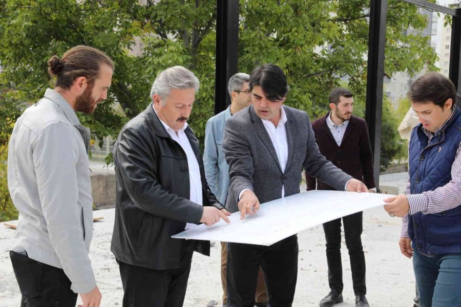 Başkan Palancıoğlu, Çarşı Melikgazi’deki Çalışmaları İnceledi