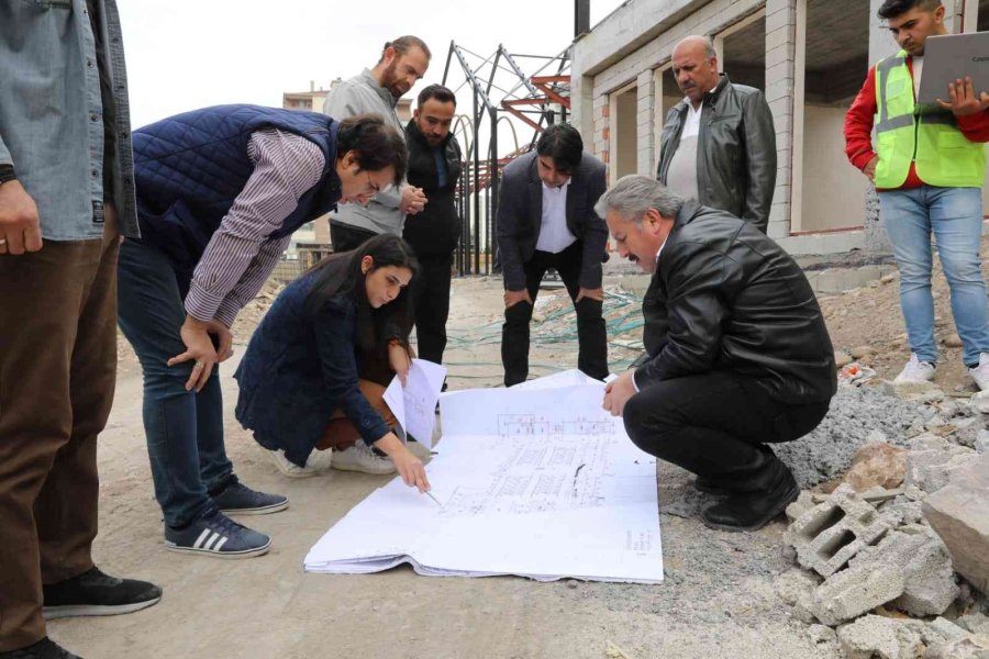 Başkan Palancıoğlu, Çarşı Melikgazi’deki Çalışmaları İnceledi