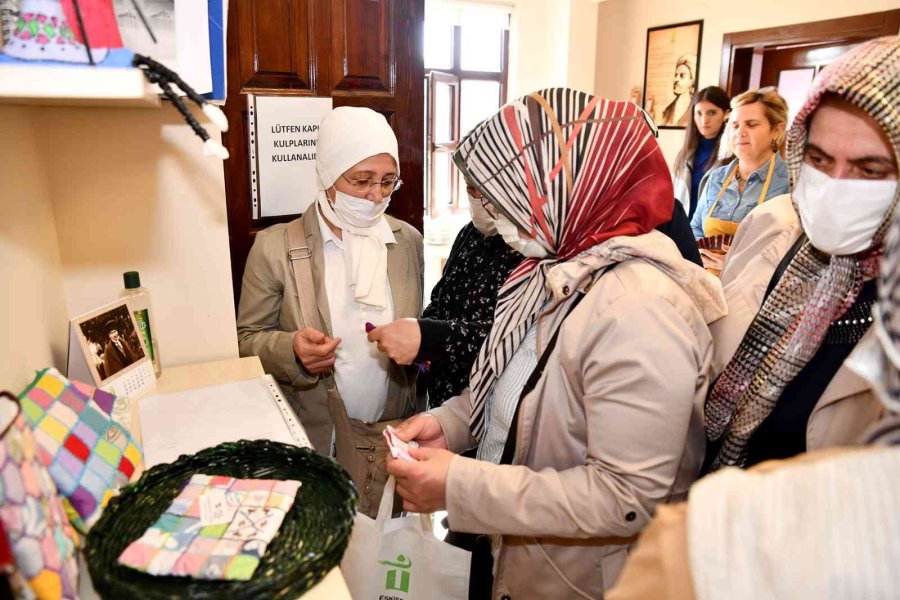 İlçe Sakini Kadınlar Tepebaşı Belediyesinin Projelerini Yerinde Gördü