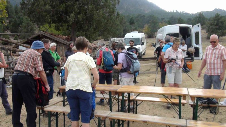 Antalya’nın ’vahşi Güzelliği’ Yılkı Atları Turistlerin İlgi Odağı Oldu