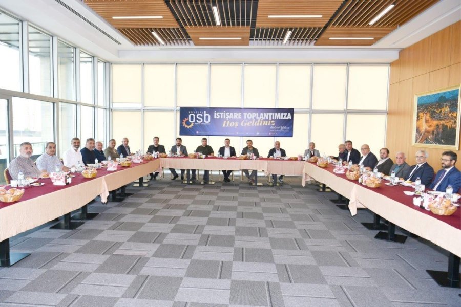 Kayseri Osb’de Sanayicilerle İstişare Toplantısı’nın İlki Gerçekleştirildi
