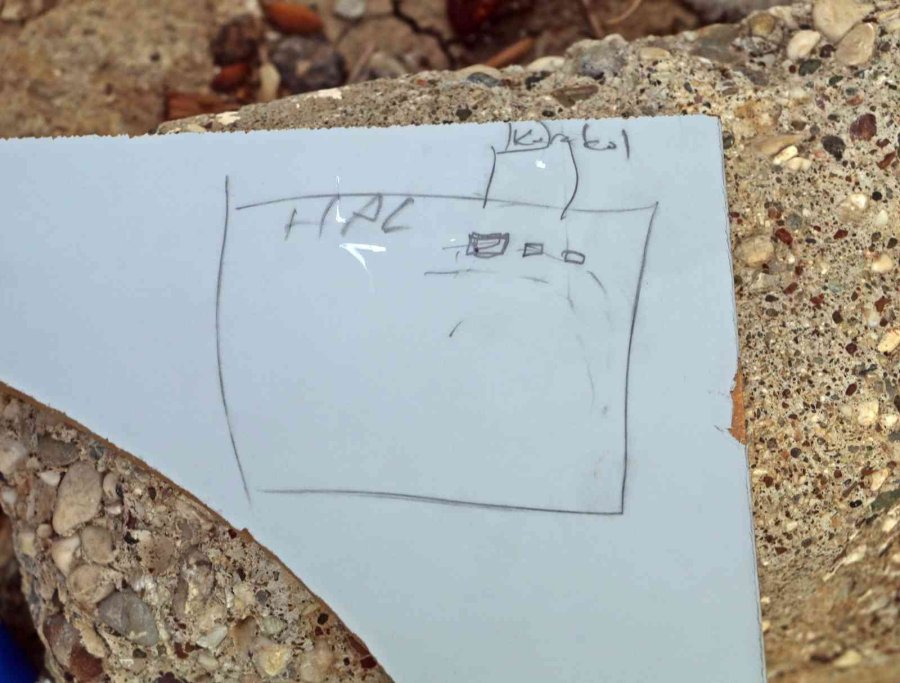 Mermerciye Bırakılan ’ceset Krokisi’ Ekipleri Alarma Geçirdi