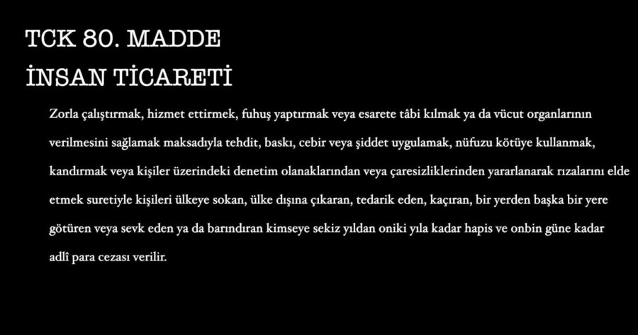 İl Göç İdaresinden ’insan Ticareti’ İle İlgili Anlamlı Video