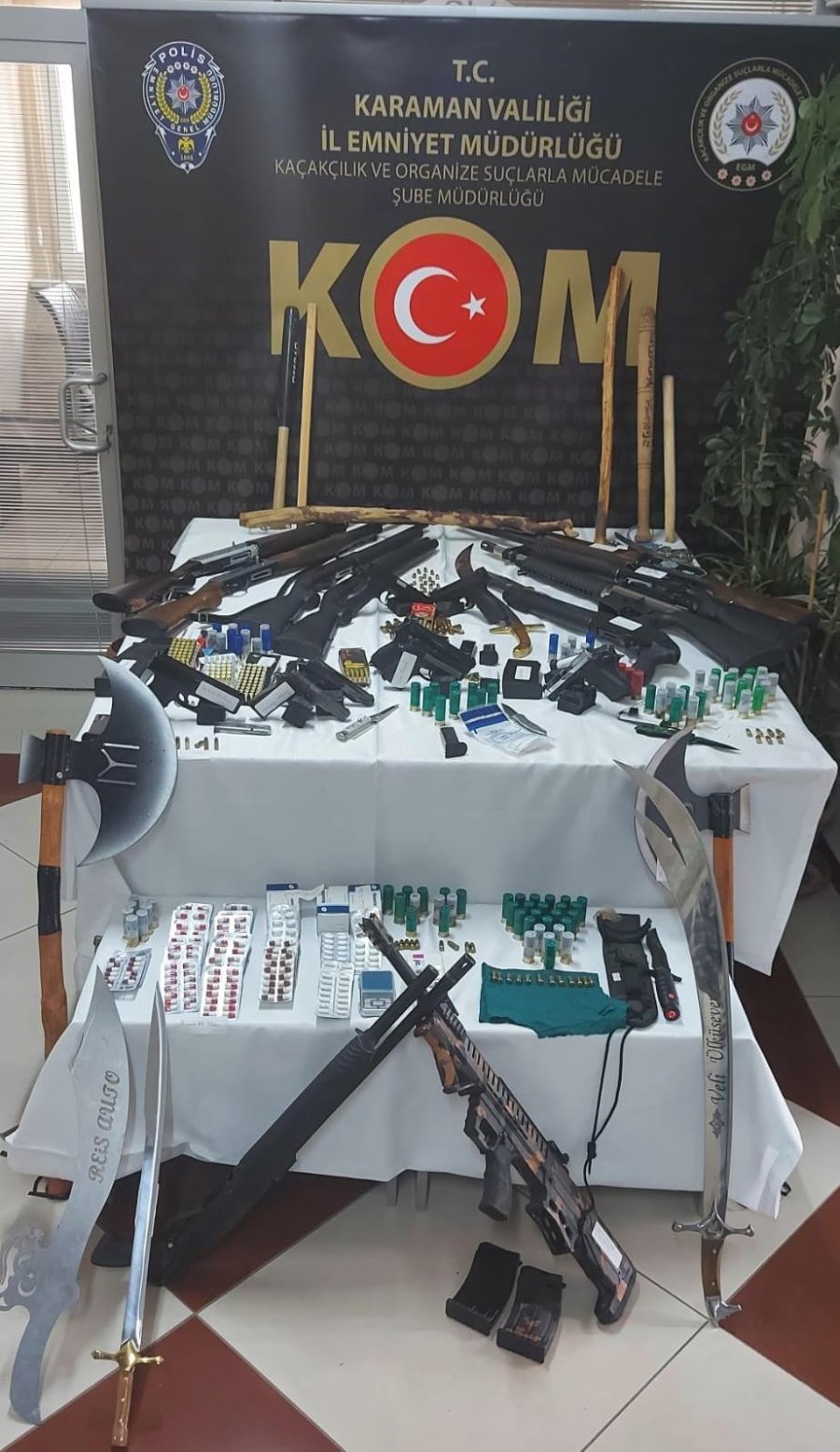 Karaman’da 2 Ayrı Suç Örgütüne ‘son Nokta’ Operasyonu: 32 Gözaltı
