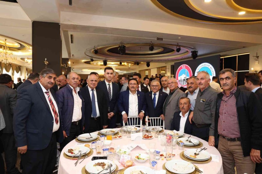 Vali Çiçek Ve Başkan Büyükkılıç’tan ‘muhtarlar Zirvesi’