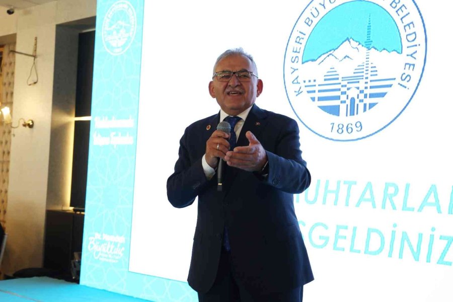 Vali Çiçek Ve Başkan Büyükkılıç’tan ‘muhtarlar Zirvesi’