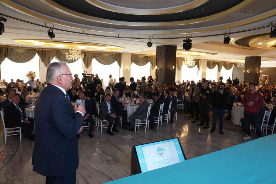 Vali Çiçek Ve Başkan Büyükkılıç’tan ‘muhtarlar Zirvesi’