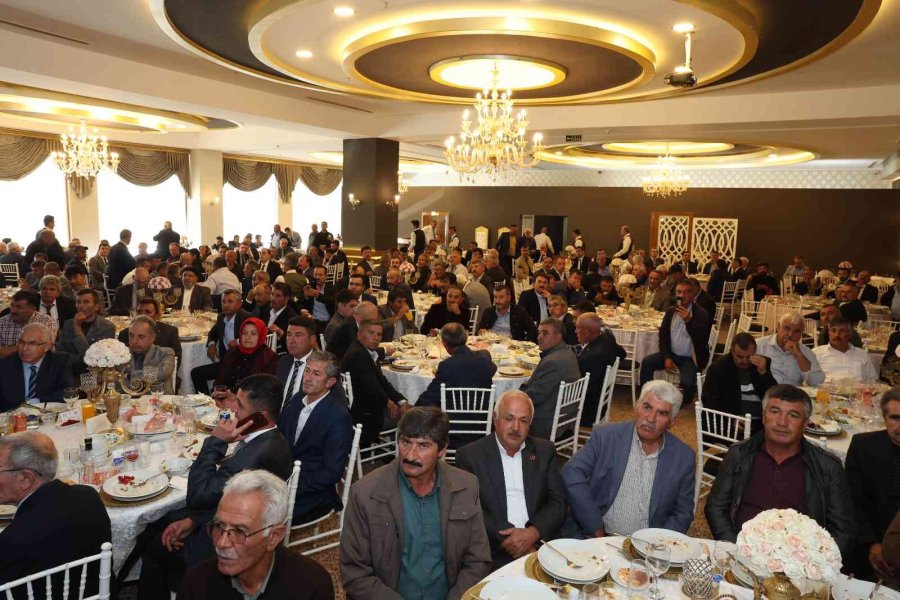 Vali Çiçek Ve Başkan Büyükkılıç’tan ‘muhtarlar Zirvesi’