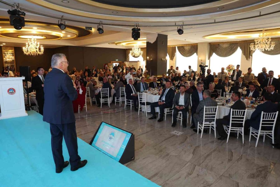 Vali Çiçek Ve Başkan Büyükkılıç’tan ‘muhtarlar Zirvesi’