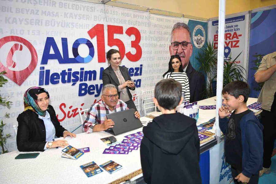 ’alo 153’ Ve Beyaz Masa 5. Kayseri Kitap Fuarı’nda