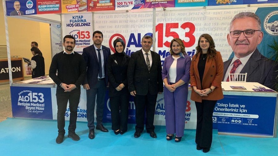 ’alo 153’ Ve Beyaz Masa 5. Kayseri Kitap Fuarı’nda