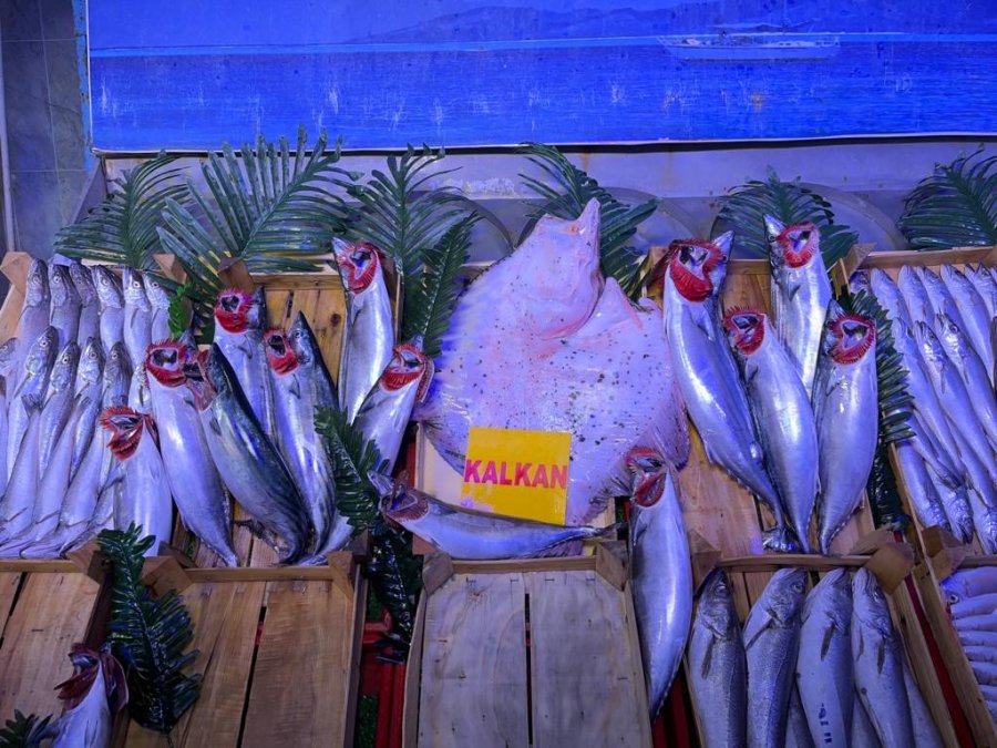 Tezgâhlarda Balık Çeşitliliği Ve Bolluğu Artıyor