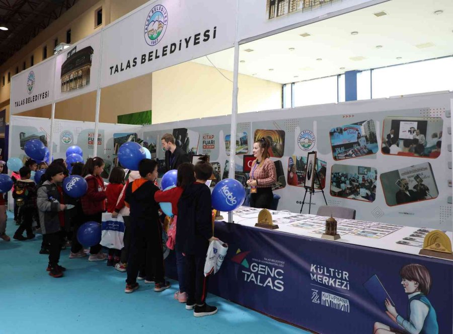 Kitap Fuarında Talas’a Yoğun İlgi