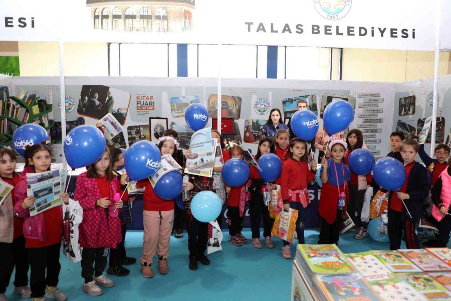 Kitap Fuarında Talas’a Yoğun İlgi