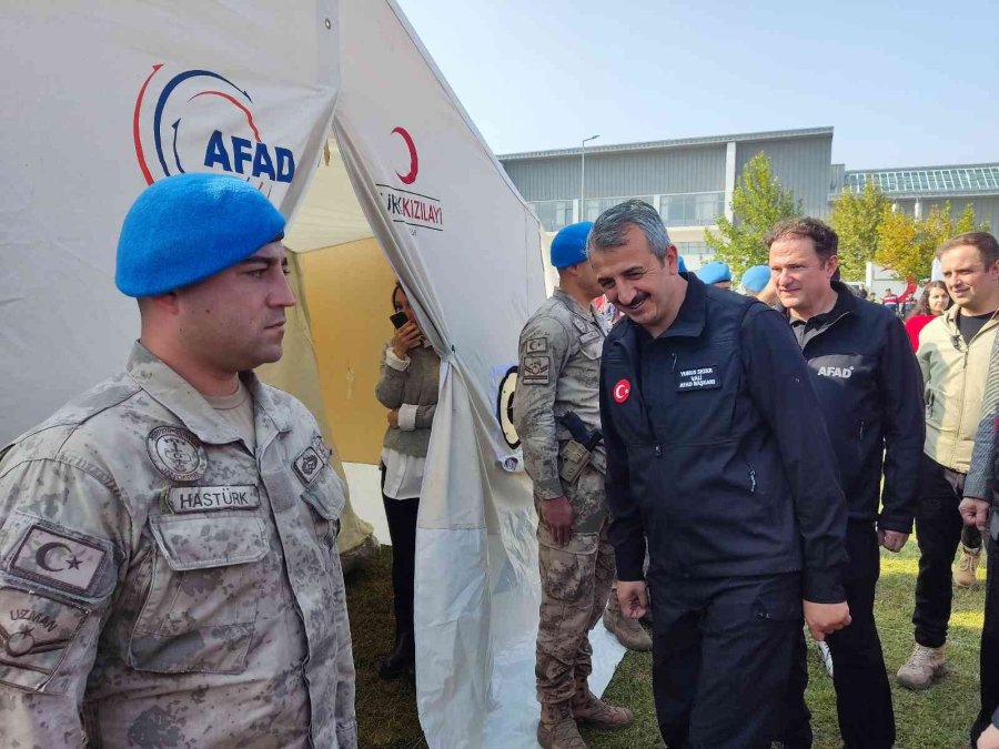 Afad’dan Nefes Kesen Deprem Tatbikatı