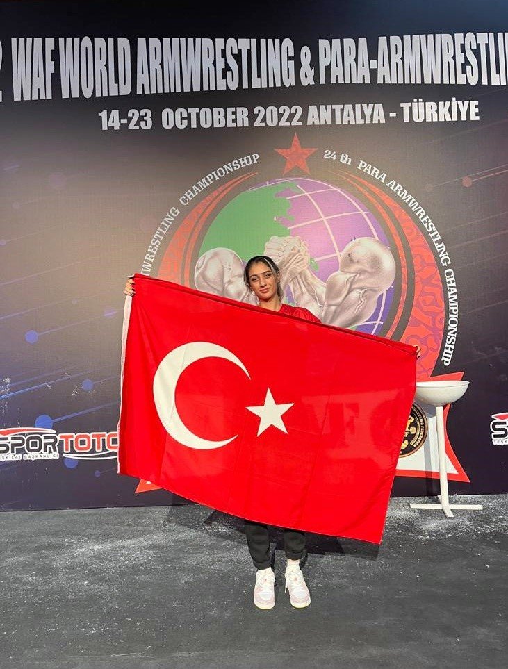 Derya Ceren Çağlayan: “bayrağımızı Şereflendirmek İçin Öne Aldım”