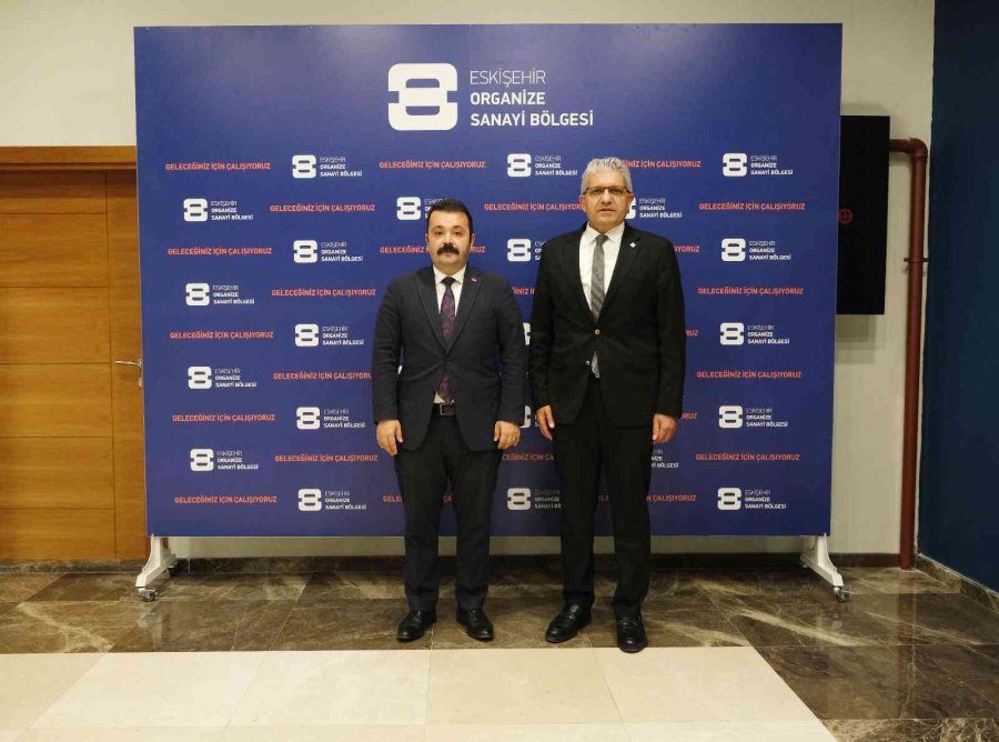 Başkan Küpeli Kaymakam Ustaoğlu’nu Ve Başkan Muhammet Atik’i Ağırladı