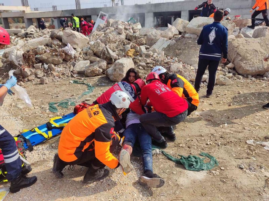 Afad’dan Nefes Kesen Deprem Tatbikatı