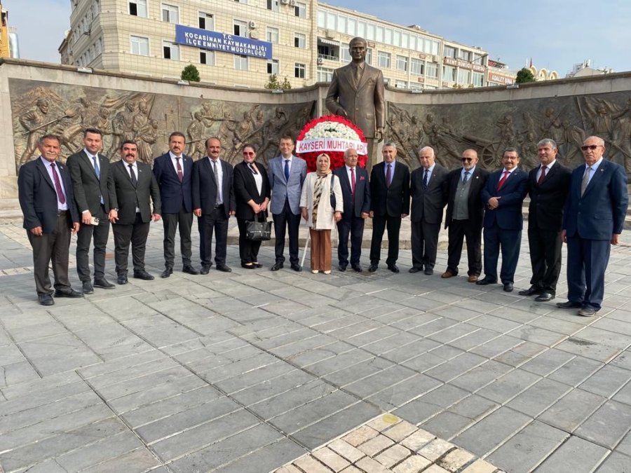 Kayseri’de Muhtarlar Günü Kutlandı