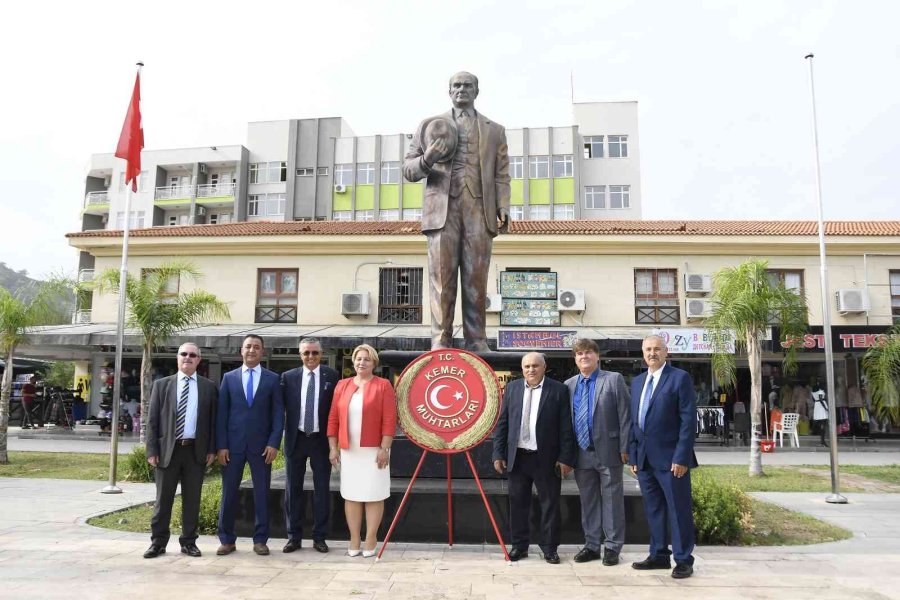 Kemer’de Muhtarlar Unutulmadı