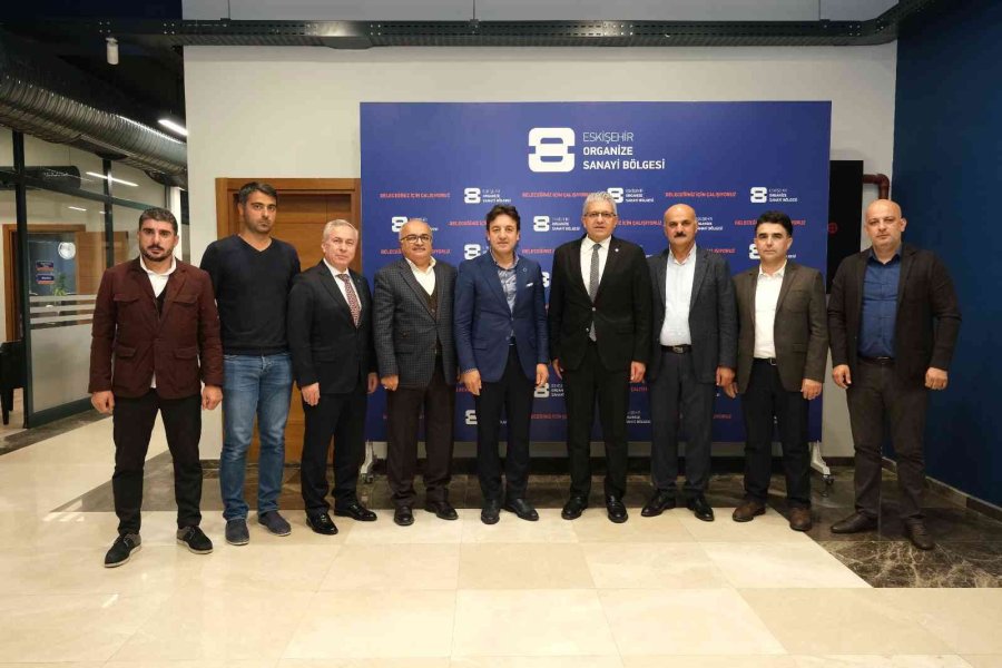 Başkan Küpeli Kaymakam Ustaoğlu’nu Ve Başkan Muhammet Atik’i Ağırladı