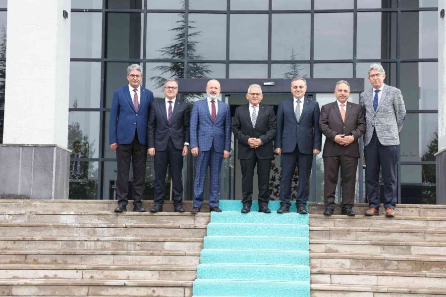 Başkan Büyükkılıç İle Başkanlardan Yükseköğretim Kurumlarına Ziyaret