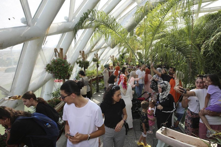 Konya Tropikal Kelebek Bahçesi 450 Bin 739 Ziyaretçiyi Ağırladı