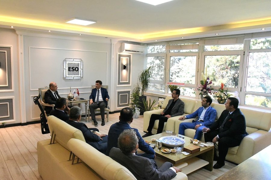 Ak Parti İl Başkanı Zihni Çalışkan’dan Eso’ya Ziyaret